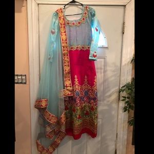 Indian dress gown